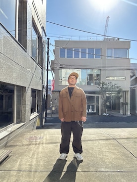 「UNITED ARROWS（ユナイテッドアローズ）のアイテム」を使った、ポテチチップさん（メンズ・173cm）の秋コーディネート