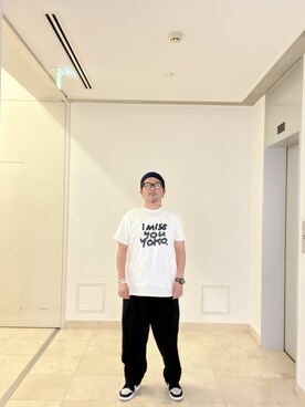 「TODAY edition（トゥデイエディション）のアイテム」を使った、ポテチチップさん（メンズ・173cm）の秋コーディネート