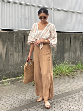 mariko   さん（レディース・170cm）の夏コーディネート