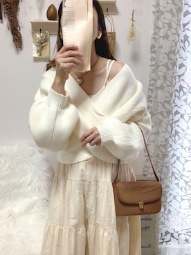 「OLUPIC（オルピック）のアイテム」を使った、norisandesukaさん（レディース・166cm）の冬コーディネート