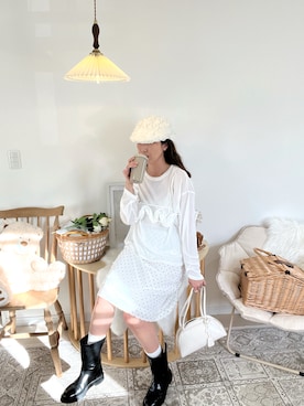 「アイテム（ブーツ）」を使った、norisandesukaさん（レディース・166cm・40代）の秋コーディネート