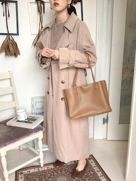 「OLUPIC（オルピック）のアイテム」を使った、norisandesukaさん（レディース・166cm）の秋コーディネート