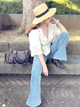 「solleim（ソルレム）のアイテム」を使った、norisandesukaさん（レディース・166cm）の夏コーディネート
