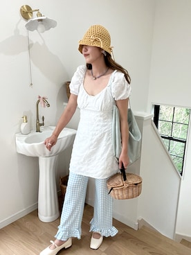 「aimoha（アイモハ）のアイテム」を使った、norisandesukaさん（レディース・166cm）の秋コーディネート