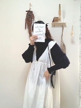 「OLUPIC（オルピック）のアイテム」を使った、norisandesukaさん（レディース・166cm）の秋コーディネート