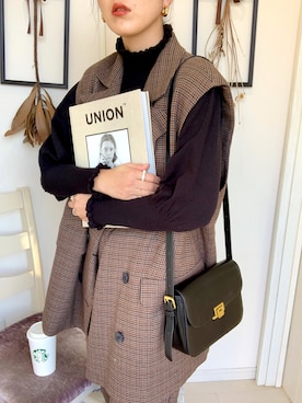 「OLUPIC（オルピック）のアイテム」を使った、norisandesukaさん（レディース・166cm）の冬コーディネート