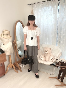 「アイテム（帽子）」を使った、norisandesukaさん（レディース・166cm・40代）の秋コーディネート