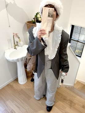 「アイテム（オールインワン・サロペット）」を使った、norisandesukaさん（レディース・166cm・40代）の秋コーディネート