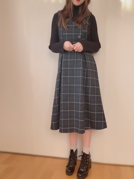 るんさん（レディース・162cm）の冬コーディネート