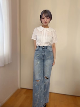 「SOLLON.（ソルロン）のアイテム」を使った、るんさん（レディース・161cm）の秋コーディネート