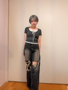 「Ada.（エイダ）のアイテム」を使った、るんさん（レディース・161cm）の秋コーディネート
