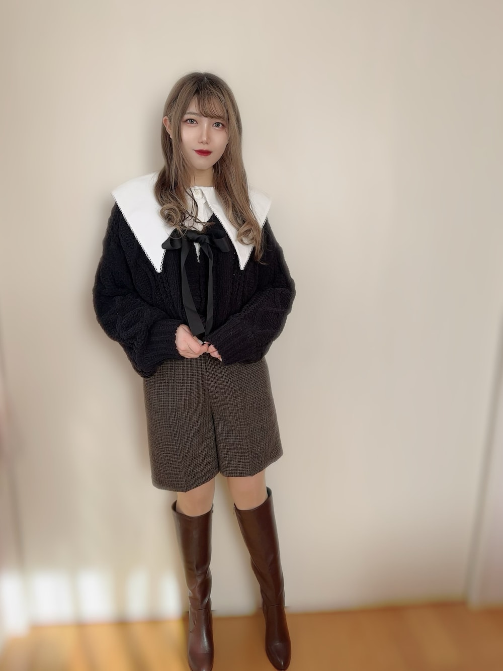 【春先のコーデに】CHANEL ショートパンツ チェック ツイード ショート パンツ - コットン & シルク ツイード、ピンク