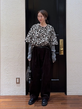 「ナノユニバース」｜mmさん（レディース・160cm）の秋コーディネート