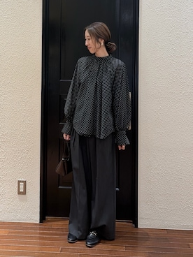 「ナノユニバース」｜mmさん（レディース・160cm）の秋コーディネート