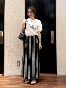 mmさん（レディース・160cm）の夏コーディネート