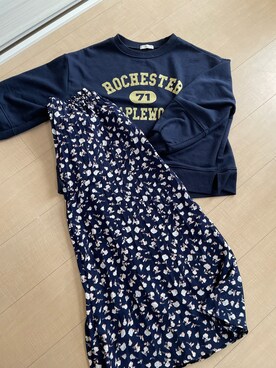 ムーミンさんのコーディネート