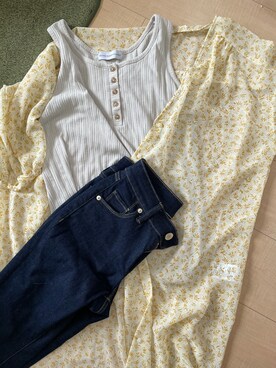 ムーミンさんのコーディネート