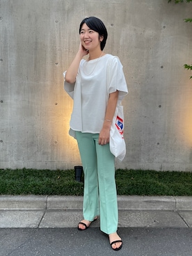 KOSUGI_162cmさん（レディース・162cm）の夏コーディネート