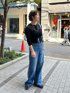 SHENERY（シーナリー）の「バギーデニムパンツ（デニムパンツ