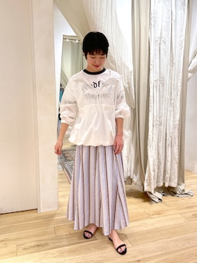 「SHENERY（シーナリー）のアイテム（ブルゾン）」を使った、KOSUGI_162cmさん（レディース・162cm）の春コーディネート