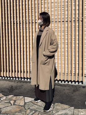 「SOREL（ソレル）のアイテム」を使った、zoeさん（レディース・159cm）の冬コーディネート