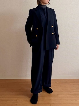 MACPHEEのテーラードジャケットを使った人気ファッション