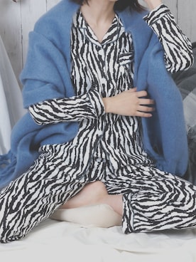 「アイテム（ルームウェア）」を使った、CELEN_STAFFさん（レディース・160cm）の秋コーディネート