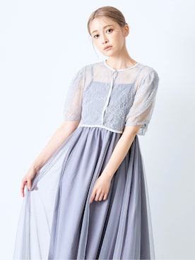 「アイテム（ドレス）」を使った、CELEN_STAFFさん（レディース・154cm）の夏コーディネート