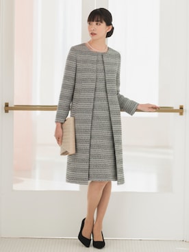 「アイテム（スーツジャケット）」を使った、CELEN_STAFFさん（レディース・165cm）の秋コーディネート