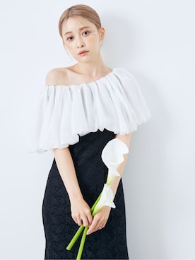 「アイテム（ドレス）」を使った、CELEN_STAFFさん（レディース・154cm）の夏コーディネート