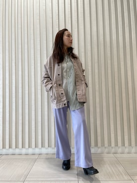 「THE KEIJI（ザ ケイジ）のアイテム」を使った、Akumiさん（レディース・155cm）の冬コーディネート