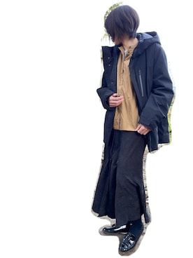 「SO（エスオー）のアイテム（トップス）」を使った、Sakuさん（レディース・164cm）の冬コーディネート