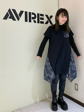 「アイテム（ワンピース/ドレス）」を使った、Claraさん（レディース・157cm・30代）の冬コーディネート