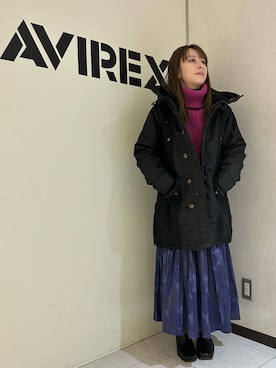 Claraさん（レディース・157cm）の冬コーディネート