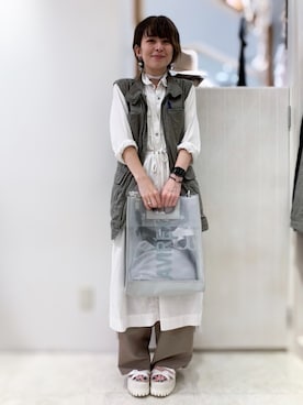 Claraさん（レディース・157cm）の夏コーディネート