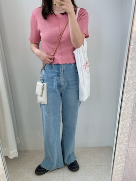 「Kastane（カスタネ）のアイテム（PC・スマホグッズ/家電）」を使った、raichixさん（レディース・162cm）の夏コーディネート