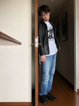 「handmade」｜「アイテム（パンツ）」を使った、NARUさん（メンズ・165cm）の夏コーディネート