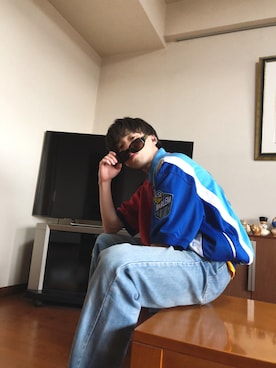 「FENDI」｜「アイテム（アクセサリー）」を使った、NARUさん（メンズ・165cm）の春コーディネート