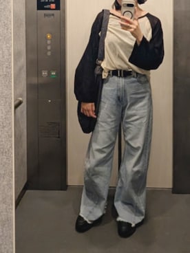 「Re:EDIT（リエディ）のアイテム」を使った、ｍｕｔｓｕさん（レディース・164cm）の秋コーディネート