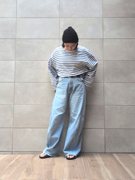 「wee9s（ウィークス）のアイテム」を使った、ｍｕｔｓｕさん（レディース・164cm）の秋コーディネート
