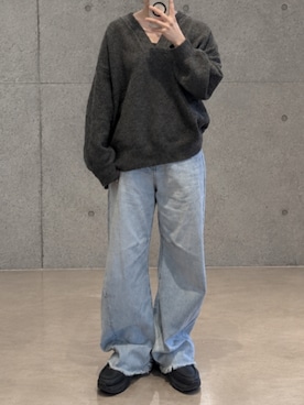 「Re:EDIT（リエディ）のアイテム」を使った、ｍｕｔｓｕさん（レディース・164cm）の秋コーディネート