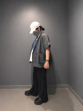 「GeeRA（ジーラ）のアイテム」を使った、ｍｕｔｓｕさん（レディース・164cm）の夏コーディネート