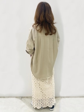 「AMERICAN HOLIC」｜「アイテム（その他トップス）」を使った、𝚁𝚒𝚎 ‪︎‬‪︎☺︎さん（レディース・160cm）の冬コーディネート