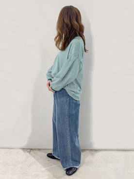 「袖ボリューム」｜「アイテム（パンプス）」を使った、𝚁𝚒𝚎 ‪︎‬‪︎☺︎さん（レディース・160cm）の冬コーディネート