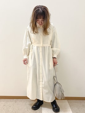 「AMERICAN HOLIC」｜「アイテム（その他トップス）」を使った、𝚁𝚒𝚎 ‪︎‬‪︎☺︎さん（レディース・160cm）の冬コーディネート