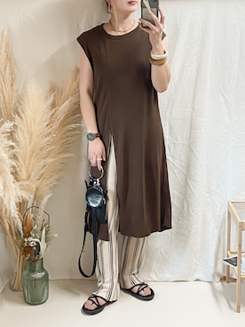 「LUANA（ルアナ）のアイテム」を使った、𝚁𝚒𝚎 ‪︎‬‪︎☺︎さん（レディース・160cm）の夏コーディネート