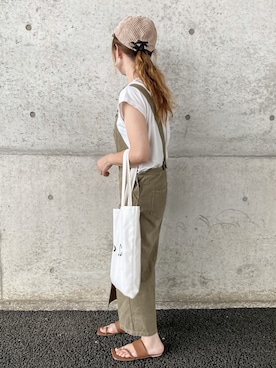 「LUANA（ルアナ）のアイテム」を使った、𝚁𝚒𝚎 ‪︎‬‪︎☺︎さん（レディース・160cm）の夏コーディネート