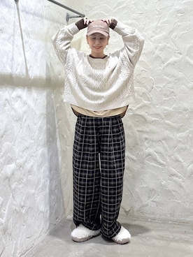 「旅行」｜yaritaさん（レディース・166cm）の秋コーディネート