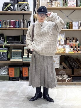 「アイテム（スカート）」を使った、yaritaさん（レディース・166cm・40代）の秋コーディネート