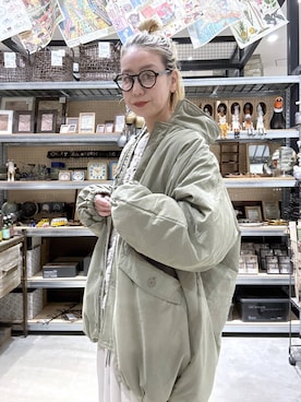 「アイテム（ブルゾン）」を使った、yaritaさん（レディース・166cm・40代）の秋コーディネート